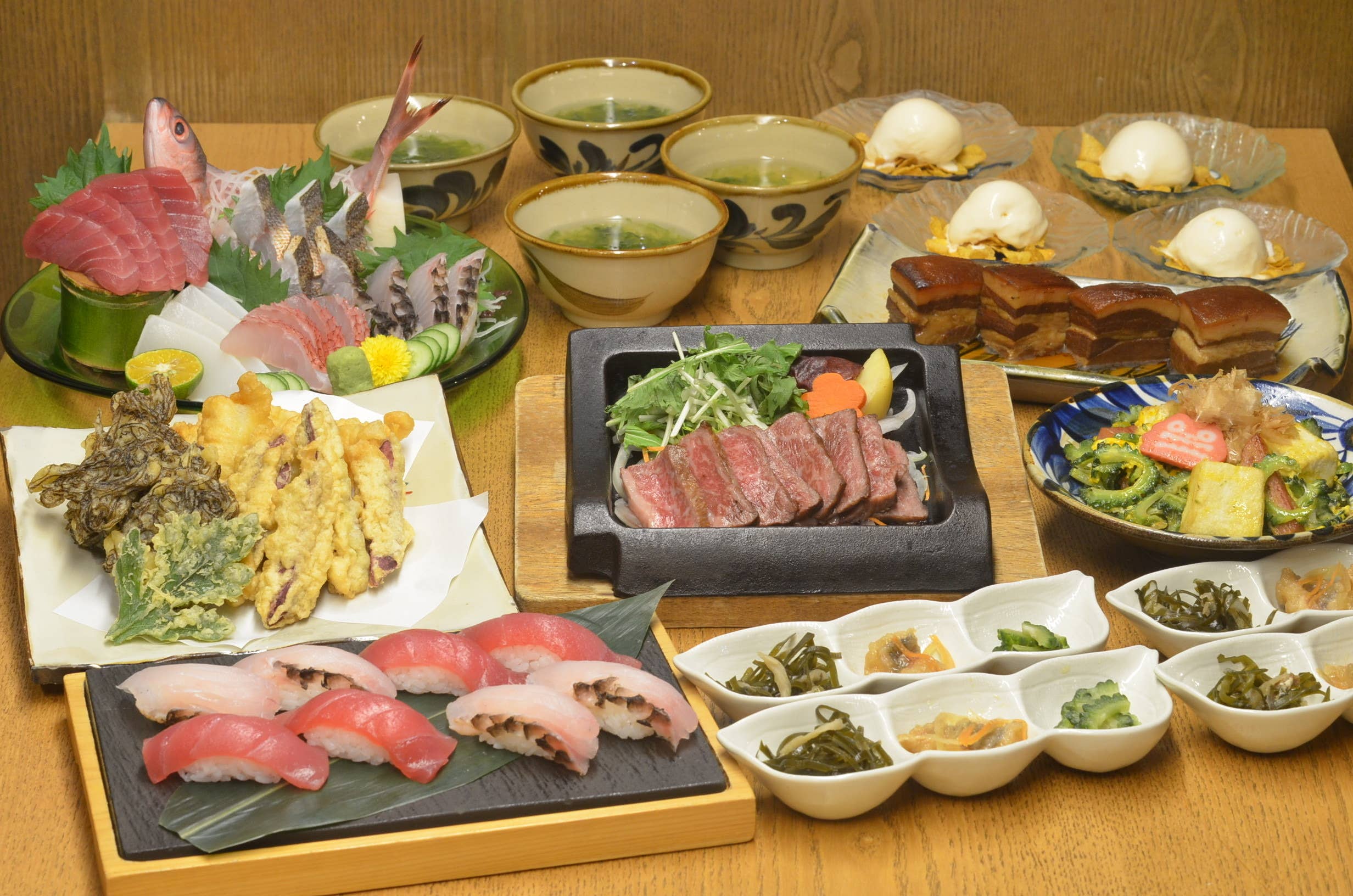 沖縄料理のコース